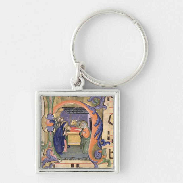 Chaveiro Descrição da inicial "H" da Senhora 571 f.6r (Frente)