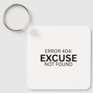 Chaveiro Desculpe Erro 404 Não Encontrado Minimalista Máqui