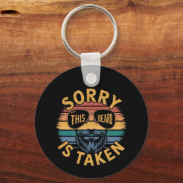 Chaveiro Desculpe, essa barba foi tirada como Design de Vin