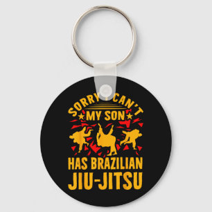 Chaveiro Desculpe, não posso, meu filho tem Jiu-Jitsu Brasi