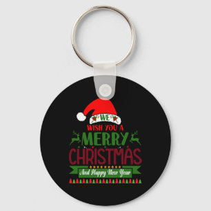 Chaveiro Desejamos-Lhe Feliz Natal E Feliz ano novo.