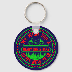 Chaveiro Desejamos Um Feliz Natal E Feliz ano novo
