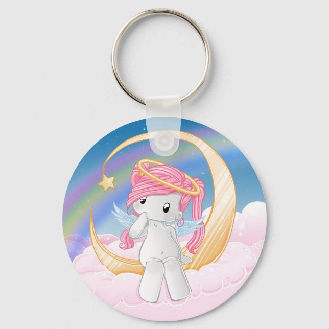 Chaveiro Deseje em uma estrela (Frente)