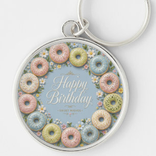 Chaveiro Desejos de Aniversário Doces