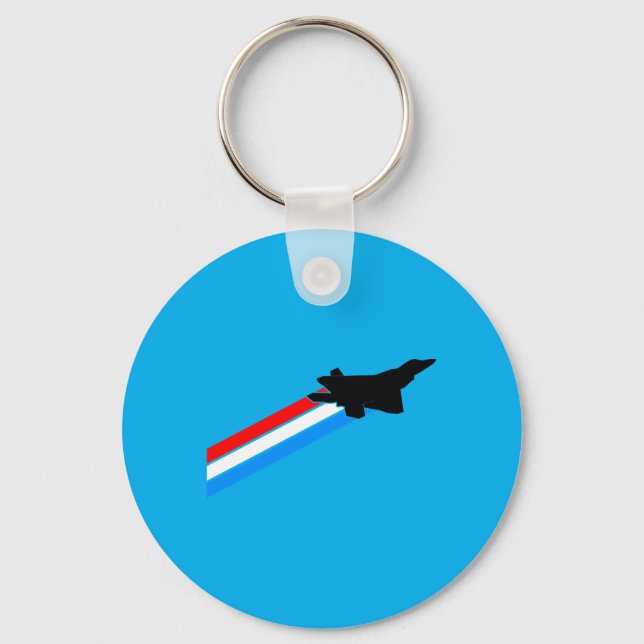 Chaveiro Desempenho do Avião de Combate F-22 Raptor (Frente)