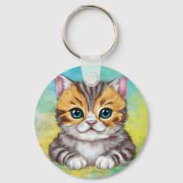 Chaveiro Desenhando Gato
