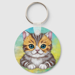 Chaveiro Desenhando Gato