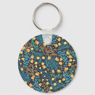 Chaveiro Desenho De Mão Floral: Criativo Sem Olho