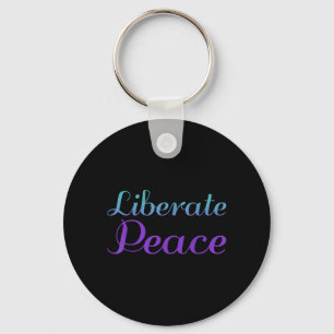 Chaveiro Desenho de Prevenção da Liberdade e Paz