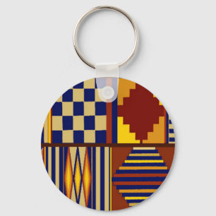 Chaveiro desenho de tapete de oração Kilim