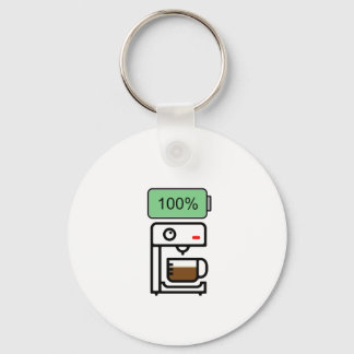 Chaveiro Desenho de vício em café