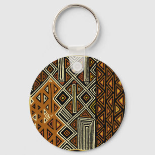 Chaveiro Desenho Tribal Africano Kuba