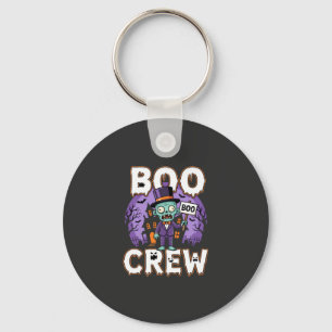 Chaveiro Desenho Vetorial de Família Zumbi da Turma do Boo
