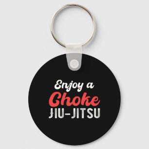 Chaveiro Desfrute de um estrangulamento Jiu Jitsu Judô Boxe