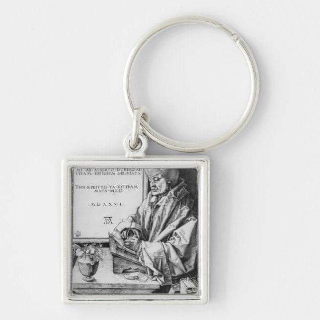 Chaveiro Desiderius Erasmus de Rotterdam, 1526 (Frente)