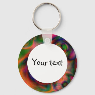 Chaveiro Design abstrato e bonito