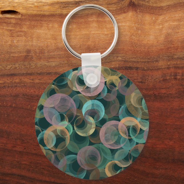 Chaveiro - design abstrato moderno (Verso)