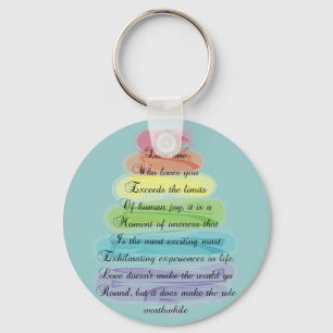 Chaveiro Design artística da árvore dos presentes do poem