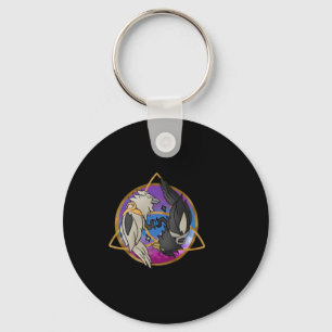 Chaveiro Design Astral Raven de Odin