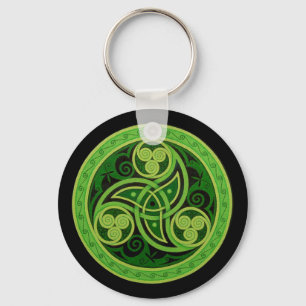 Chaveiro Design Celta Verde (círculo)