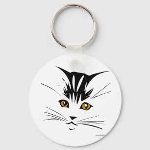 Chaveiro Design da arte do gato