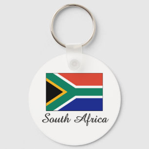 Chaveiro Design da bandeira de África do Sul