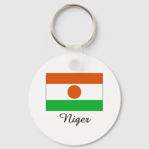 Chaveiro Design da bandeira de Niger