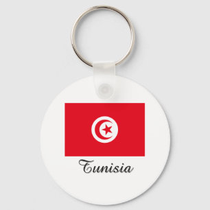 Chaveiro Design da bandeira de Tunísia