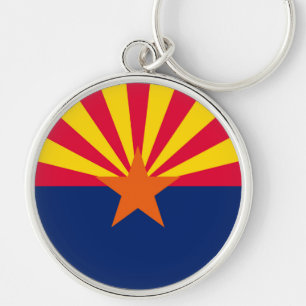 Chaveiro Design da bandeira do estado da arizona