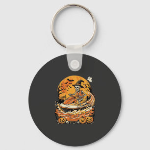 Chaveiro Design de Abóbora de Bruxa de Esqueleto de Hallowe