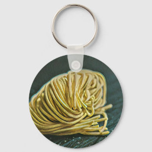 Chaveiro Design de amante de macarrão