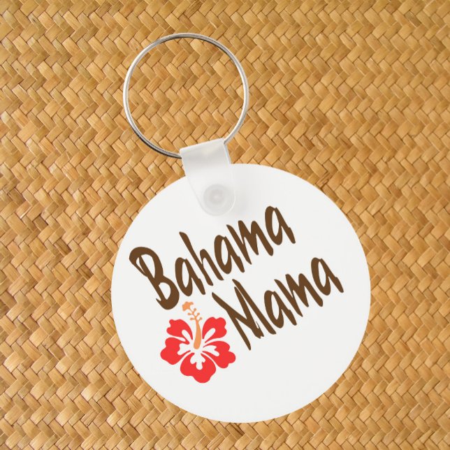 Chaveiro Design de Bahama Mama com flor de Hibisucus (Criador carregado)