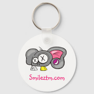 Chaveiro Design de Cabeça de Mouse Louco