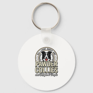 Chaveiro Design de camiseta engraçado para amante de cães B