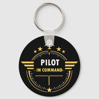 Chaveiro Design de Caneca de Piloto de Aviação Personalizad