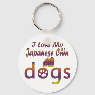 Chaveiro Design de Chin do japonês