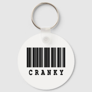 Chaveiro design de código de barras do manto