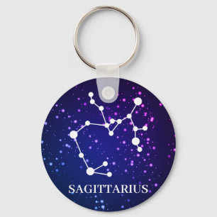Chaveiro Design de constelação de Sagittarius Zodiac