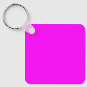 Chaveiro Design de Cor Sólida Fuchsia FF00FF