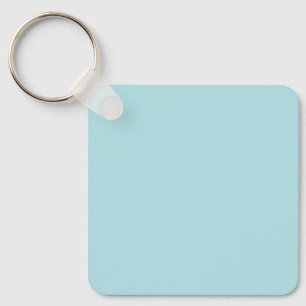 Chaveiro Design de Cor Sólida Pó Azul B0E0E6