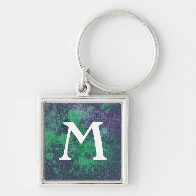 Chaveiro Design de Denim Lavado #2 em Emporio Moffa (Frente)