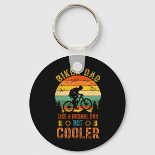 Chaveiro Design De Dia de os pais De Vintagem Bicicleta Do