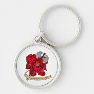 Chaveiro Design de Dice Barbary