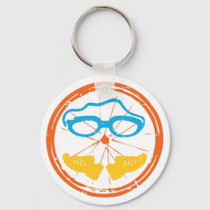 Chaveiro Design de diversão Triathlon