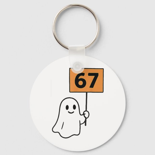 Chaveiro Design de Fantasia de Halloween Sick Seven para o  (Frente)