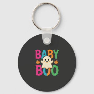 Chaveiro Design de Fantasma de Halloween Baby Boo_1