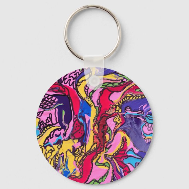 Chaveiro design de "Febre Selva" (Frente)