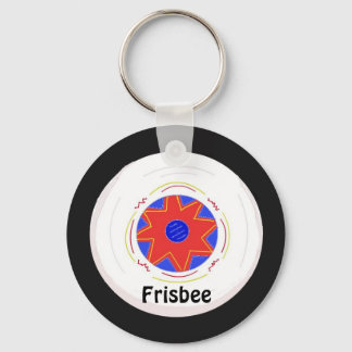 Chaveiro Design de Frisbee Legal