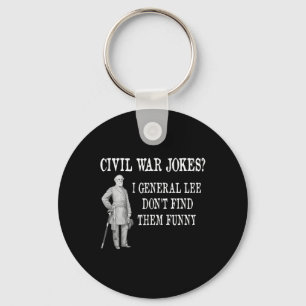 Chaveiro Design De Guerra Civil Engraçada Para A História,