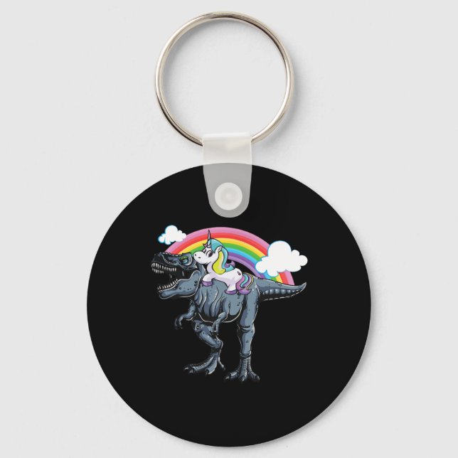 Chaveiro Design de Halloween Para Crianças Unicórnio Dirigi (Frente)